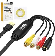 VIDEO GRABBER USB 2.0 ZGRYWANIE Z VHS ns PC USB AV