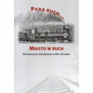 KOLEJ STARGARDZKA w XIX i XX Stargard Kolejnictwo Para buch, miasto w ruch
