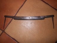 STARY SYGNOWANY OŚNIK DO KOROWANIA DREWNA