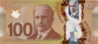 Kanada-100 dolarów P-110d UNC Polimer