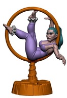 Carnival Circus Acrobat Akrobatka Pinup A RPG Druk 3D NSFW