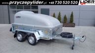 ML-017 przyczepa z pokrywą 252x139x98cm MIL S851 Warta 2 lekka DMC 750kg
