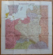 POLSKA, NIEMCY WSCHODNIE, MAPA, 1939, VELHAGEN & KLASINGS KARTE; 1:2000000