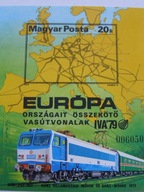 Węgry - Kolejnictwo - Mi. bl.137 B ** cięty