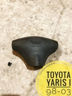 TOYOTA YARIS I AIRBAG PODUSZKA KIEROWCY SZARA