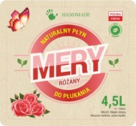 Eko Płyn do płukania Mery 4,5L Róża Polska Manufaktura