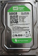 Dysk twardy Western Digital Green WD5000AZRX 500GB SATA 3,5" UŻYWANY