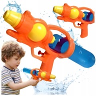 PISTOLET NA WODĘ 31CM POMPA WODNA BROŃ SIKAWKA NA WODĘ