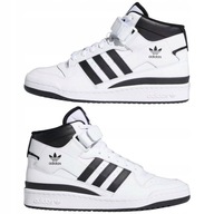 Buty Adidas Forum Mid White Black 37 1/3 US5 23cm (FY7939)