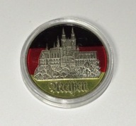 5 Marek DDR 1972 moneta barwiona Oryginał