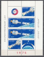 1975 Lot Sojuz - Apollo Fi arkusik 2239-41 **