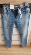 TAKKO NOWE !!!! JEANSY marmurkowe ___________40