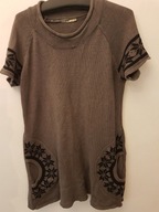 TIME SUKIENKA S/M BOHO HIPPIE TUNIKA ORYGINALNA