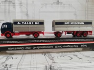 ~*~ ORYGINALNY HERPA..MERCEDES-BENZ NG..Z PRZYCZEPĄ..A. TALKE KG ~*~