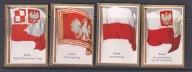 Flaga Polski, wkładka do papierosów Dania 6 x 4 cm /AB/