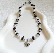 Naszyjnik Agat Kamień Księżycowy