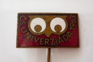 LETNIA UNIWERSJADA Univerziada Czechosłowacja CS BRNO 1963