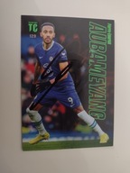 Karta panini autograf Chelsea Pierre-Emerick Aubameyang Top Class Super