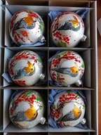 Bombki z wizerunkami ptaków - RUDZIK.