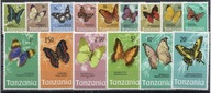 TANZANIA motyle Mi 35-49**