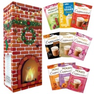 KALENDARZ ADWENTOWY PREZENT NA ŚWIĘTA 24 TOREBKI ŚWIĄTECZNY 2025 CAPPUCCINO