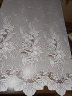 Firanka żakardowa gęsta 204 cm x 440 cm jak nowa