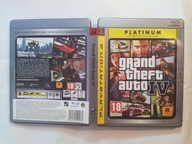 GTA 4 + Mapa --- PS3 --- Grand Theft Auto IV --- Sprawna --- Gra akcji