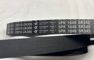 PASEK KLINOWY WIELOROWKOWY (5PK1646) KIA HYUNDAI OE 25212-2A300