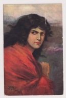 Cyganka Romka A. Brock ok.1910r. L784