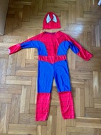 STRÓJ KOSTIUM SPIDERMAN rozm. 110 - 120 cm
