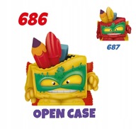 SUPER ZINGS THINGS SERIA 9 GUARDIANS OF KAZOOM ***OPEN CASE 686 ŻÓŁTY***