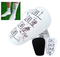 Ochraniacze na piszczel Quantiro OCHRANIACZE PIŁKARSKIE MINI r. S biały