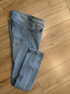 Spodnie męskie 36/34 elastyczne miękki jeans slim fit Livergy pas90