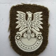 Naszywka wojskowa orzełek khaki