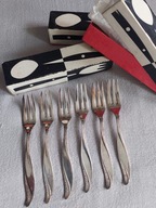 HEFRA WIDELCZYKI DO CIASTA WIDELCZYK DO TORTU WZÓR AMERYKANSKI PUDEŁKO NOWE