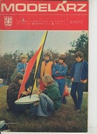 Modelarz 8/1977 jacht Mercury, Fairey Battle, Audi 80 LS/GL