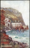 Clovelly. The Harbour - Raphael Tuck & Sons Oilette 1907