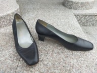 ALEXANDRA 41,5/7,5 wygodne włoskie czółenka skóra