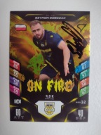 Karta Sportzoo Duel autograf Arka Gdynia sezon 2025/26 Szymon Sobczak Fire
