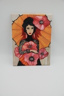 obraz "Parasolka" Małgorzaty Romanowskiej