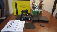 Konsola PlayStation 2 PS2 Slim. Zestaw. Karton i zgodne numery. Plomba