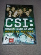 CSI MROCZNE MOTYWY Kryminalne Zagadki Las Vegas - DVD stan ideał -jak nowa