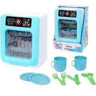 ZMYWARKA MYJĄCA ZABAWKOWA ELEKTRYCZNA Z DŹWIĘKIEM DLA DZIECI 4 PROGRAMY