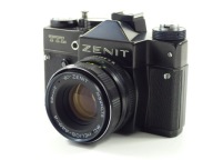 Aparat analogowy Zenit TTL + obiektyw Helios 44M-4 | stary, vintage