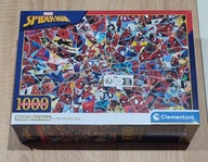 Puzzle 1000 elementów. Impossible Puzzle! Spider-Man Clementoni