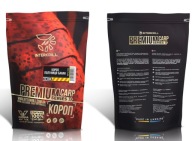 Zanęta Wędkarska INTERKRILL PREMIUM Karp - Truskawka - Banan 1 kg