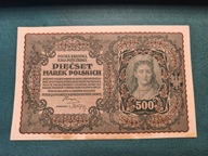 Banknot 500 Marek Polskich 1919, seria BB