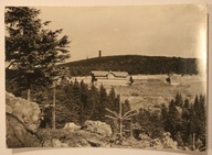 ŚNIEŻNIK KŁODZKI - Widok na Schronisko PTTK, NAKŁAD TYLKO 525 SZTUK, 1961 r