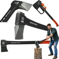 SIEKIERA ROZŁUPUJĄCA DO RĄBANIA DREWNA DEMON UNIWERSALNA DUŻA ŁUPANIA