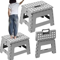 TABORET SKŁADANY STOŁEK KRZESEŁKO PODEST SCHODEK KUCHENNY POD PRYSZNIC 120